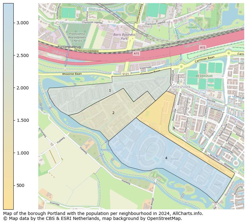 Image of the borough Portland at the map. This image is used as introduction to this page. This page shows a lot of information about the population in the borough Portland (such as the distribution by age groups of the residents, the composition of households, whether inhabitants are natives or Dutch with an immigration background, data about the houses (numbers, types, price development, use, type of property, ...) and more (car ownership, energy consumption, ...) based on open data from the Dutch Central Bureau of Statistics and various other sources!