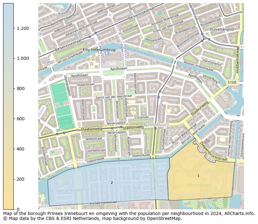 Image of the borough Prinses Irenebuurt en omgeving at the map. This image is used as introduction to this page. This page shows a lot of information about the population in the borough Prinses Irenebuurt en omgeving (such as the distribution by age groups of the residents, the composition of households, whether inhabitants are natives or Dutch with an immigration background, data about the houses (numbers, types, price development, use, type of property, ...) and more (car ownership, energy consumption, ...) based on open data from the Dutch Central Bureau of Statistics and various other sources!