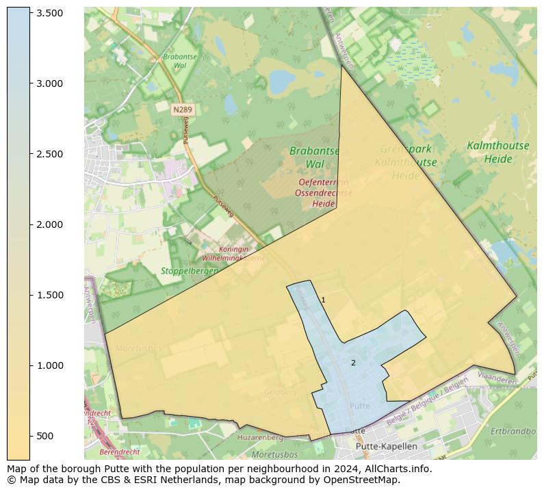 Image of the borough Putte at the map. This image is used as introduction to this page. This page shows a lot of information about the population in the borough Putte (such as the distribution by age groups of the residents, the composition of households, whether inhabitants are natives or Dutch with an immigration background, data about the houses (numbers, types, price development, use, type of property, ...) and more (car ownership, energy consumption, ...) based on open data from the Dutch Central Bureau of Statistics and various other sources!