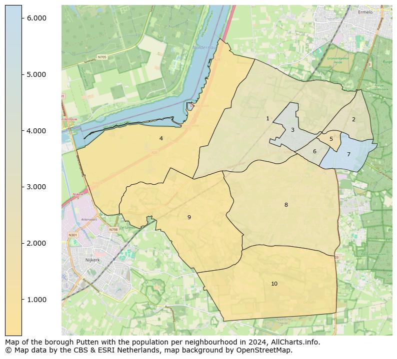 Image of the borough Putten at the map. This image is used as introduction to this page. This page shows a lot of information about the population in the borough Putten (such as the distribution by age groups of the residents, the composition of households, whether inhabitants are natives or Dutch with an immigration background, data about the houses (numbers, types, price development, use, type of property, ...) and more (car ownership, energy consumption, ...) based on open data from the Dutch Central Bureau of Statistics and various other sources!