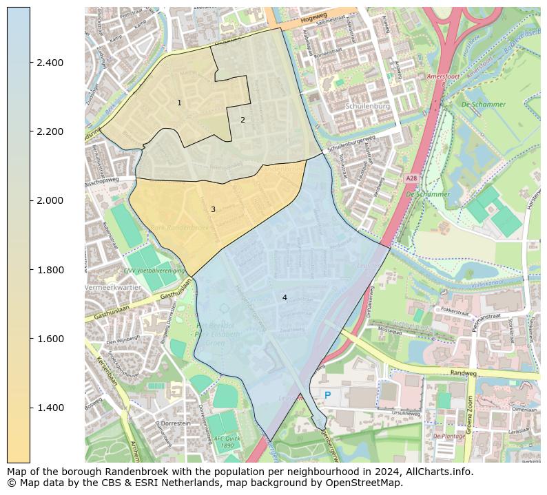 Image of the borough Randenbroek at the map. This image is used as introduction to this page. This page shows a lot of information about the population in the borough Randenbroek (such as the distribution by age groups of the residents, the composition of households, whether inhabitants are natives or Dutch with an immigration background, data about the houses (numbers, types, price development, use, type of property, ...) and more (car ownership, energy consumption, ...) based on open data from the Dutch Central Bureau of Statistics and various other sources!