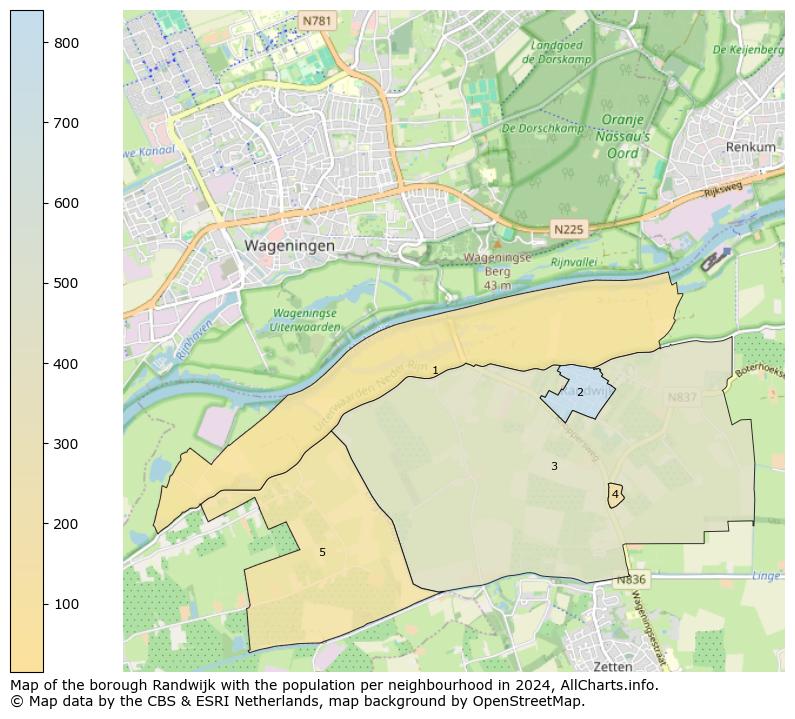 Image of the borough Randwijk at the map. This image is used as introduction to this page. This page shows a lot of information about the population in the borough Randwijk (such as the distribution by age groups of the residents, the composition of households, whether inhabitants are natives or Dutch with an immigration background, data about the houses (numbers, types, price development, use, type of property, ...) and more (car ownership, energy consumption, ...) based on open data from the Dutch Central Bureau of Statistics and various other sources!