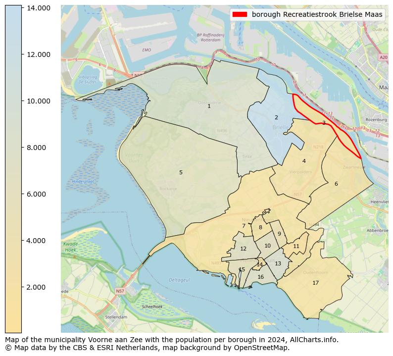 Image of the borough Recreatiestrook Brielse Maas at the map. This image is used as introduction to this page. This page shows a lot of information about the population in the borough Recreatiestrook Brielse Maas (such as the distribution by age groups of the residents, the composition of households, whether inhabitants are natives or Dutch with an immigration background, data about the houses (numbers, types, price development, use, type of property, ...) and more (car ownership, energy consumption, ...) based on open data from the Dutch Central Bureau of Statistics and various other sources!