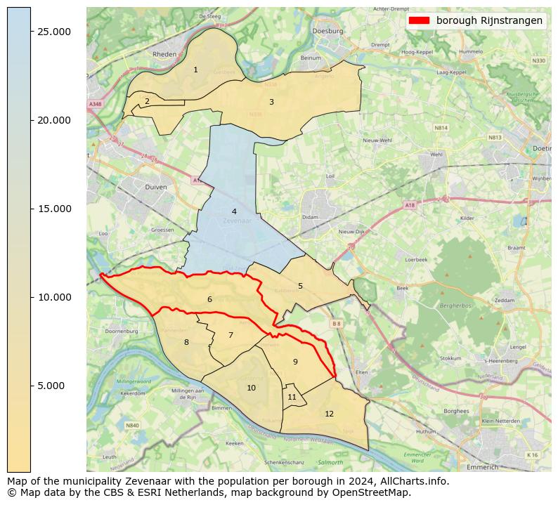 Image of the borough Rijnstrangen at the map. This image is used as introduction to this page. This page shows a lot of information about the population in the borough Rijnstrangen (such as the distribution by age groups of the residents, the composition of households, whether inhabitants are natives or Dutch with an immigration background, data about the houses (numbers, types, price development, use, type of property, ...) and more (car ownership, energy consumption, ...) based on open data from the Dutch Central Bureau of Statistics and various other sources!