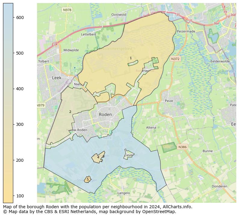 Image of the borough Roden at the map. This image is used as introduction to this page. This page shows a lot of information about the population in the borough Roden (such as the distribution by age groups of the residents, the composition of households, whether inhabitants are natives or Dutch with an immigration background, data about the houses (numbers, types, price development, use, type of property, ...) and more (car ownership, energy consumption, ...) based on open data from the Dutch Central Bureau of Statistics and various other sources!