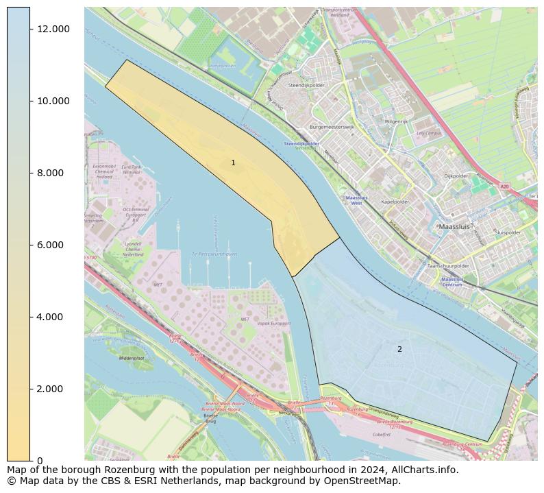 Image of the borough Rozenburg at the map. This image is used as introduction to this page. This page shows a lot of information about the population in the borough Rozenburg (such as the distribution by age groups of the residents, the composition of households, whether inhabitants are natives or Dutch with an immigration background, data about the houses (numbers, types, price development, use, type of property, ...) and more (car ownership, energy consumption, ...) based on open data from the Dutch Central Bureau of Statistics and various other sources!