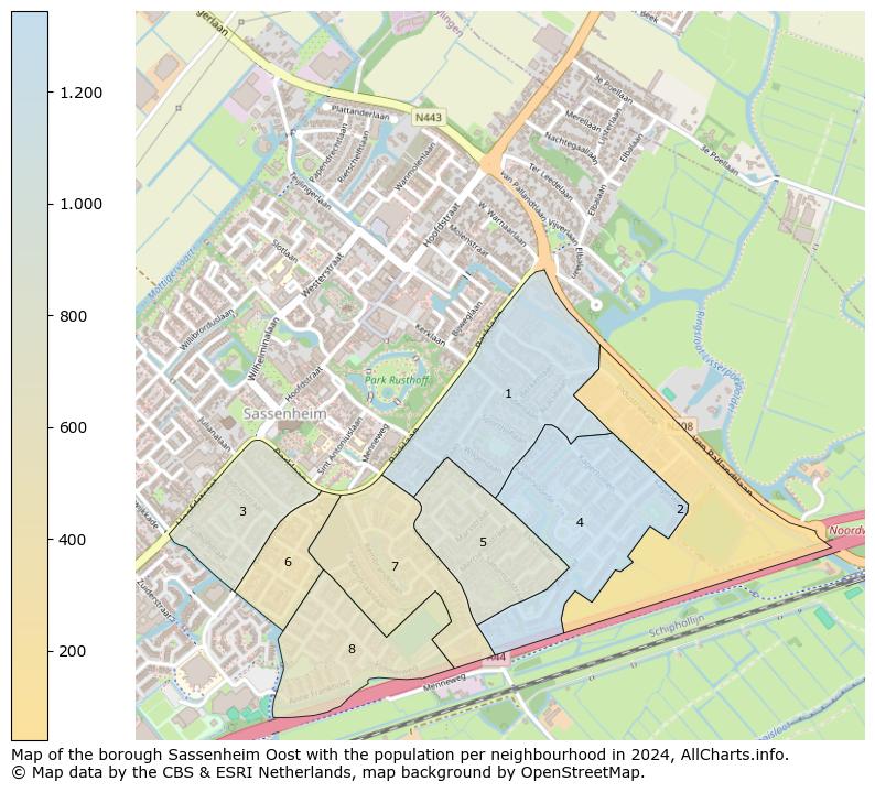 Image of the borough Sassenheim Oost at the map. This image is used as introduction to this page. This page shows a lot of information about the population in the borough Sassenheim Oost (such as the distribution by age groups of the residents, the composition of households, whether inhabitants are natives or Dutch with an immigration background, data about the houses (numbers, types, price development, use, type of property, ...) and more (car ownership, energy consumption, ...) based on open data from the Dutch Central Bureau of Statistics and various other sources!