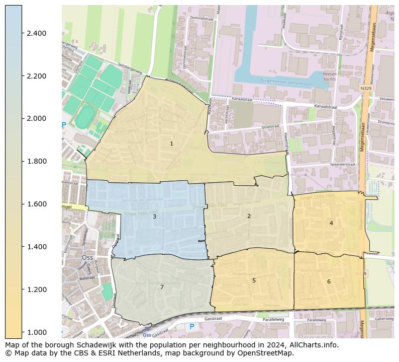 Image of the borough Schadewijk at the map. This image is used as introduction to this page. This page shows a lot of information about the population in the borough Schadewijk (such as the distribution by age groups of the residents, the composition of households, whether inhabitants are natives or Dutch with an immigration background, data about the houses (numbers, types, price development, use, type of property, ...) and more (car ownership, energy consumption, ...) based on open data from the Dutch Central Bureau of Statistics and various other sources!