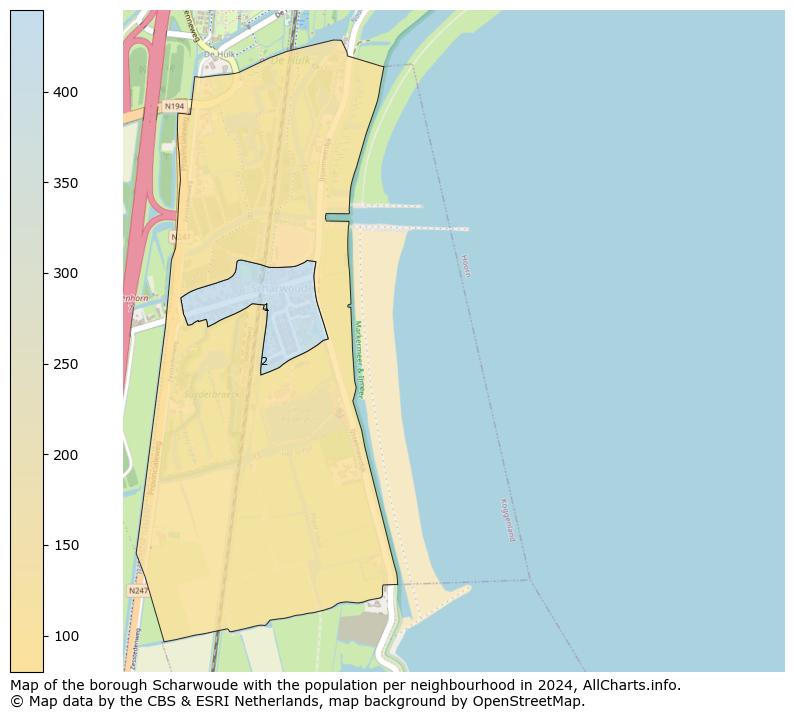 Image of the borough Scharwoude at the map. This image is used as introduction to this page. This page shows a lot of information about the population in the borough Scharwoude (such as the distribution by age groups of the residents, the composition of households, whether inhabitants are natives or Dutch with an immigration background, data about the houses (numbers, types, price development, use, type of property, ...) and more (car ownership, energy consumption, ...) based on open data from the Dutch Central Bureau of Statistics and various other sources!