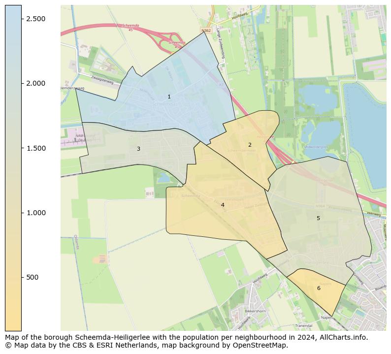 Image of the borough Scheemda-Heiligerlee at the map. This image is used as introduction to this page. This page shows a lot of information about the population in the borough Scheemda-Heiligerlee (such as the distribution by age groups of the residents, the composition of households, whether inhabitants are natives or Dutch with an immigration background, data about the houses (numbers, types, price development, use, type of property, ...) and more (car ownership, energy consumption, ...) based on open data from the Dutch Central Bureau of Statistics and various other sources!