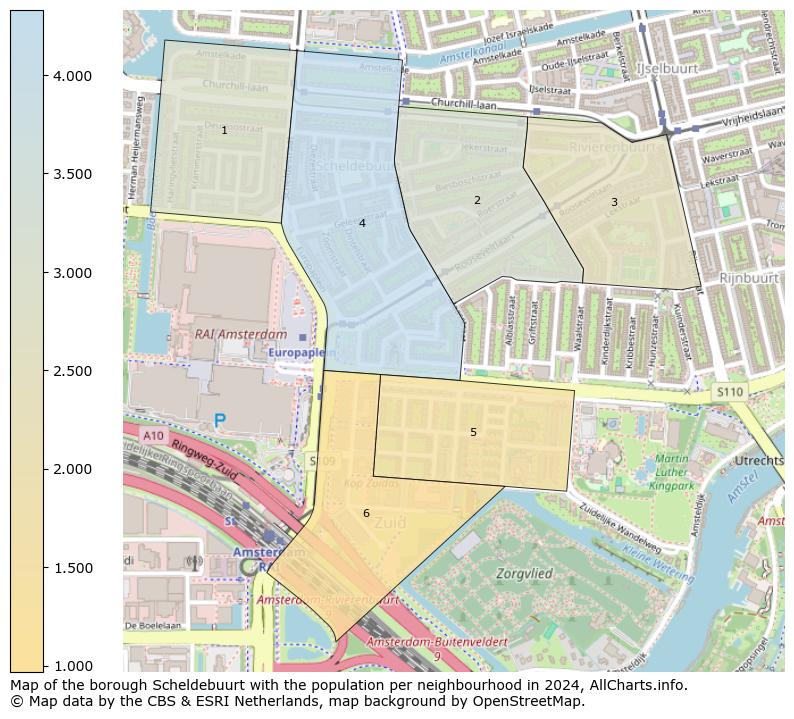 Image of the borough Scheldebuurt at the map. This image is used as introduction to this page. This page shows a lot of information about the population in the borough Scheldebuurt (such as the distribution by age groups of the residents, the composition of households, whether inhabitants are natives or Dutch with an immigration background, data about the houses (numbers, types, price development, use, type of property, ...) and more (car ownership, energy consumption, ...) based on open data from the Dutch Central Bureau of Statistics and various other sources!