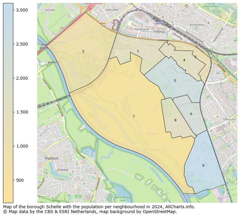 Image of the borough Schelle at the map. This image is used as introduction to this page. This page shows a lot of information about the population in the borough Schelle (such as the distribution by age groups of the residents, the composition of households, whether inhabitants are natives or Dutch with an immigration background, data about the houses (numbers, types, price development, use, type of property, ...) and more (car ownership, energy consumption, ...) based on open data from the Dutch Central Bureau of Statistics and various other sources!