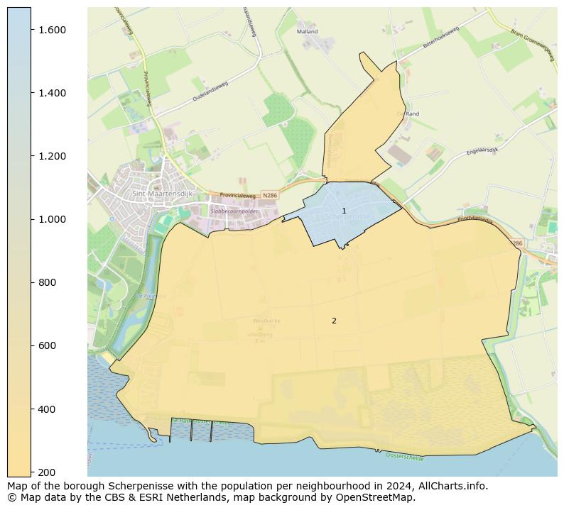 Image of the borough Scherpenisse at the map. This image is used as introduction to this page. This page shows a lot of information about the population in the borough Scherpenisse (such as the distribution by age groups of the residents, the composition of households, whether inhabitants are natives or Dutch with an immigration background, data about the houses (numbers, types, price development, use, type of property, ...) and more (car ownership, energy consumption, ...) based on open data from the Dutch Central Bureau of Statistics and various other sources!