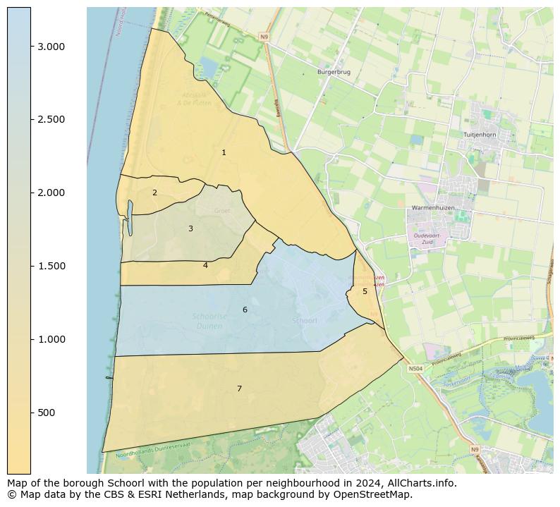 Image of the borough Schoorl at the map. This image is used as introduction to this page. This page shows a lot of information about the population in the borough Schoorl (such as the distribution by age groups of the residents, the composition of households, whether inhabitants are natives or Dutch with an immigration background, data about the houses (numbers, types, price development, use, type of property, ...) and more (car ownership, energy consumption, ...) based on open data from the Dutch Central Bureau of Statistics and various other sources!