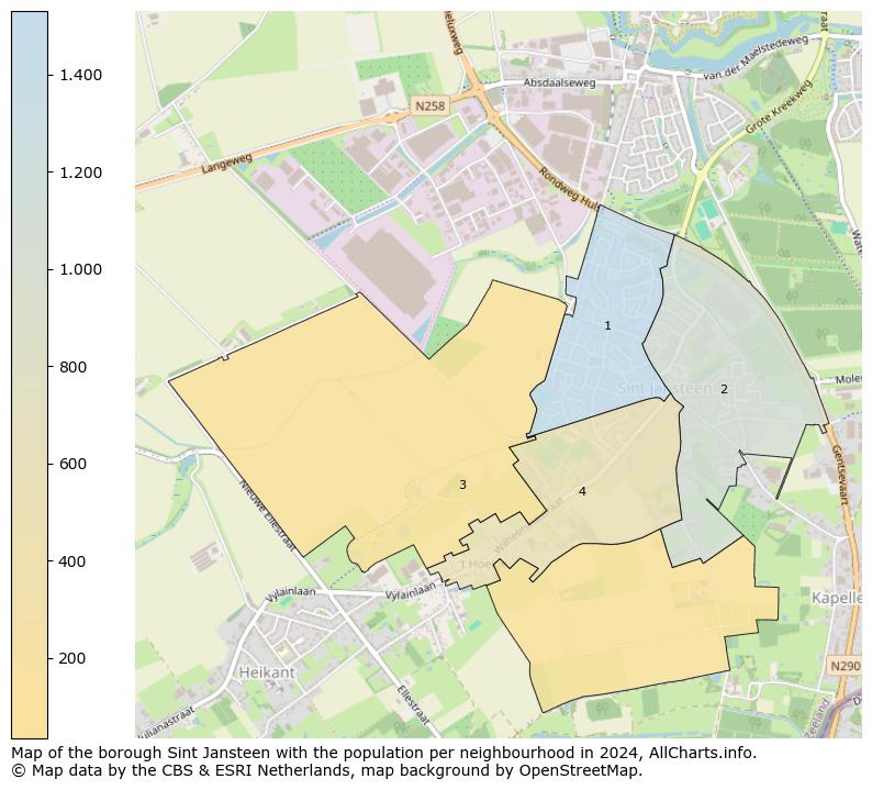 Image of the borough Sint Jansteen at the map. This image is used as introduction to this page. This page shows a lot of information about the population in the borough Sint Jansteen (such as the distribution by age groups of the residents, the composition of households, whether inhabitants are natives or Dutch with an immigration background, data about the houses (numbers, types, price development, use, type of property, ...) and more (car ownership, energy consumption, ...) based on open data from the Dutch Central Bureau of Statistics and various other sources!