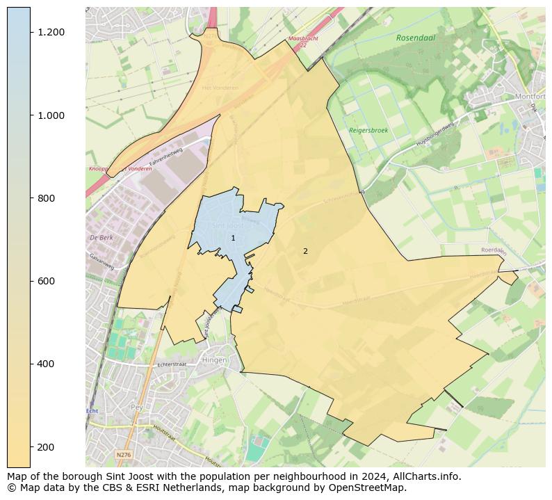 Image of the borough Sint Joost at the map. This image is used as introduction to this page. This page shows a lot of information about the population in the borough Sint Joost (such as the distribution by age groups of the residents, the composition of households, whether inhabitants are natives or Dutch with an immigration background, data about the houses (numbers, types, price development, use, type of property, ...) and more (car ownership, energy consumption, ...) based on open data from the Dutch Central Bureau of Statistics and various other sources!