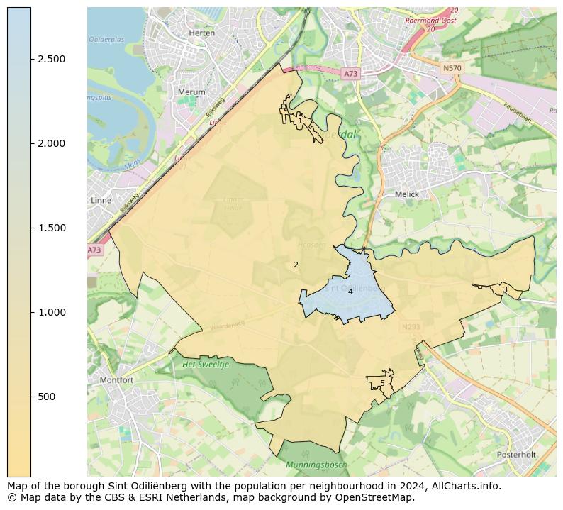 Image of the borough Sint Odiliënberg at the map. This image is used as introduction to this page. This page shows a lot of information about the population in the borough Sint Odiliënberg (such as the distribution by age groups of the residents, the composition of households, whether inhabitants are natives or Dutch with an immigration background, data about the houses (numbers, types, price development, use, type of property, ...) and more (car ownership, energy consumption, ...) based on open data from the Dutch Central Bureau of Statistics and various other sources!