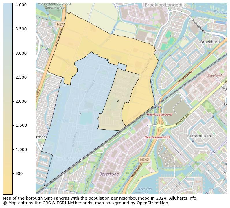 Image of the borough Sint-Pancras at the map. This image is used as introduction to this page. This page shows a lot of information about the population in the borough Sint-Pancras (such as the distribution by age groups of the residents, the composition of households, whether inhabitants are natives or Dutch with an immigration background, data about the houses (numbers, types, price development, use, type of property, ...) and more (car ownership, energy consumption, ...) based on open data from the Dutch Central Bureau of Statistics and various other sources!