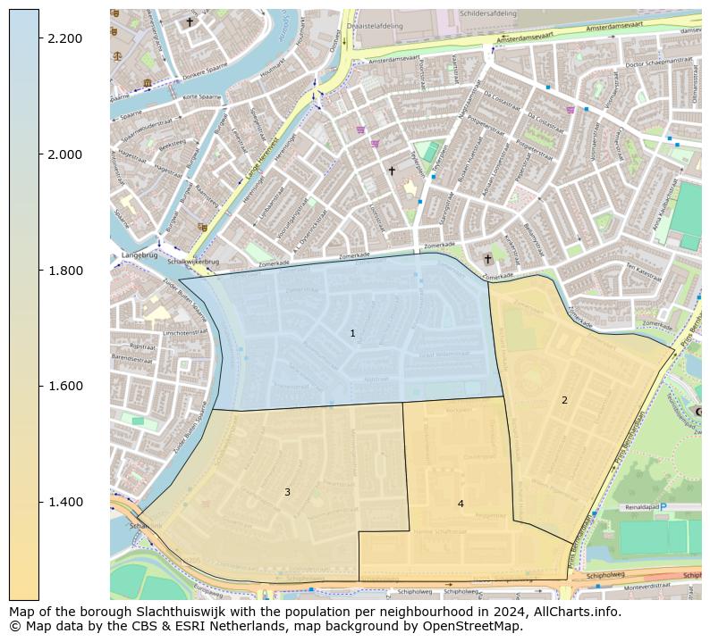 Image of the borough Slachthuiswijk at the map. This image is used as introduction to this page. This page shows a lot of information about the population in the borough Slachthuiswijk (such as the distribution by age groups of the residents, the composition of households, whether inhabitants are natives or Dutch with an immigration background, data about the houses (numbers, types, price development, use, type of property, ...) and more (car ownership, energy consumption, ...) based on open data from the Dutch Central Bureau of Statistics and various other sources!