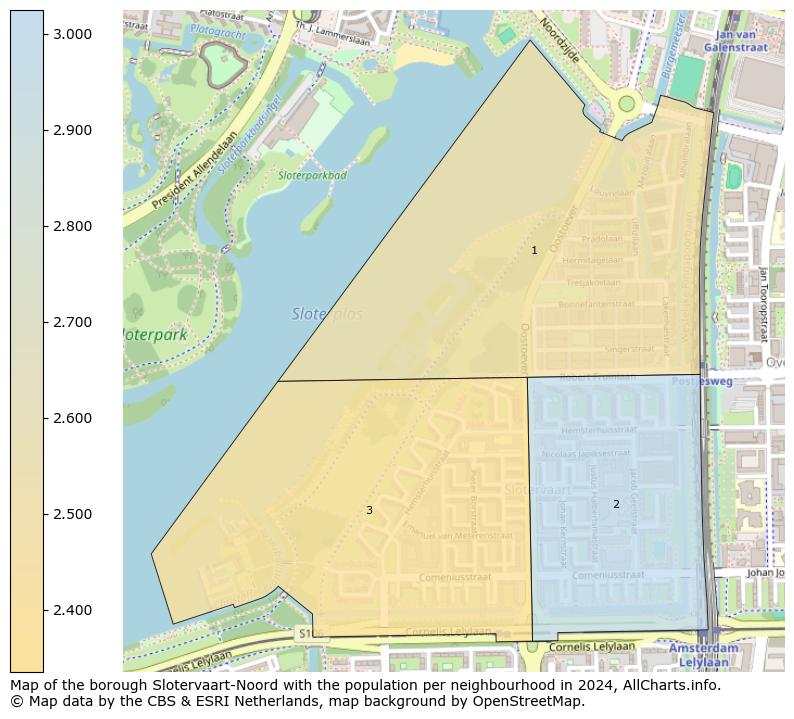 Image of the borough Slotervaart-Noord at the map. This image is used as introduction to this page. This page shows a lot of information about the population in the borough Slotervaart-Noord (such as the distribution by age groups of the residents, the composition of households, whether inhabitants are natives or Dutch with an immigration background, data about the houses (numbers, types, price development, use, type of property, ...) and more (car ownership, energy consumption, ...) based on open data from the Dutch Central Bureau of Statistics and various other sources!