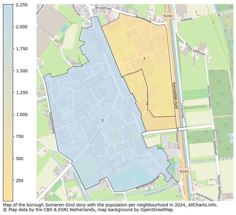 Image of the borough Someren-Eind dorp at the map. This image is used as introduction to this page. This page shows a lot of information about the population in the borough Someren-Eind dorp (such as the distribution by age groups of the residents, the composition of households, whether inhabitants are natives or Dutch with an immigration background, data about the houses (numbers, types, price development, use, type of property, ...) and more (car ownership, energy consumption, ...) based on open data from the Dutch Central Bureau of Statistics and various other sources!