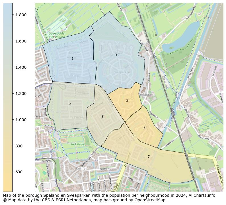 Image of the borough Spaland en Sveaparken at the map. This image is used as introduction to this page. This page shows a lot of information about the population in the borough Spaland en Sveaparken (such as the distribution by age groups of the residents, the composition of households, whether inhabitants are natives or Dutch with an immigration background, data about the houses (numbers, types, price development, use, type of property, ...) and more (car ownership, energy consumption, ...) based on open data from the Dutch Central Bureau of Statistics and various other sources!