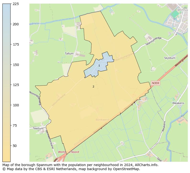 Image of the borough Spannum at the map. This image is used as introduction to this page. This page shows a lot of information about the population in the borough Spannum (such as the distribution by age groups of the residents, the composition of households, whether inhabitants are natives or Dutch with an immigration background, data about the houses (numbers, types, price development, use, type of property, ...) and more (car ownership, energy consumption, ...) based on open data from the Dutch Central Bureau of Statistics and various other sources!