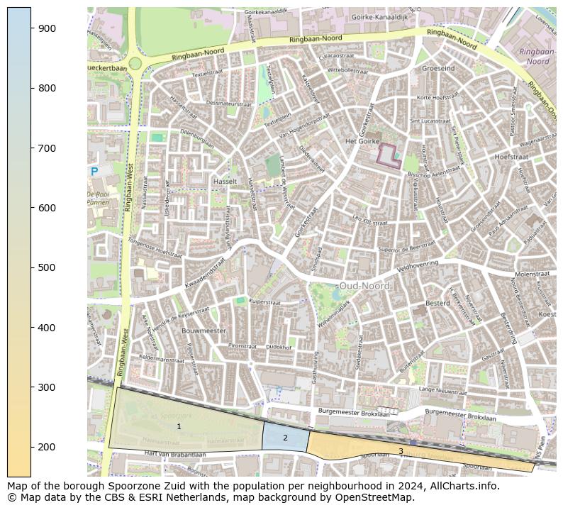 Image of the borough Spoorzone Zuid at the map. This image is used as introduction to this page. This page shows a lot of information about the population in the borough Spoorzone Zuid (such as the distribution by age groups of the residents, the composition of households, whether inhabitants are natives or Dutch with an immigration background, data about the houses (numbers, types, price development, use, type of property, ...) and more (car ownership, energy consumption, ...) based on open data from the Dutch Central Bureau of Statistics and various other sources!