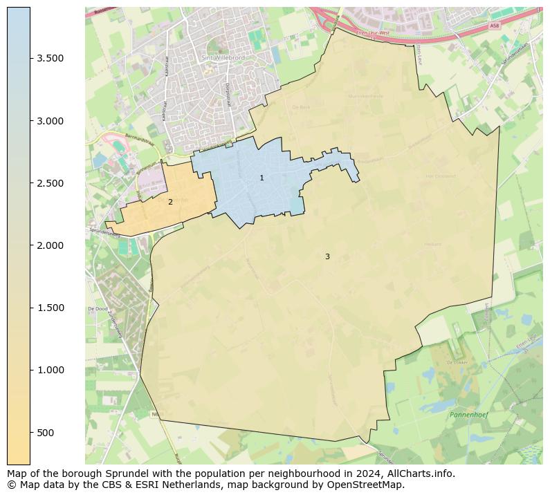 Image of the borough Sprundel at the map. This image is used as introduction to this page. This page shows a lot of information about the population in the borough Sprundel (such as the distribution by age groups of the residents, the composition of households, whether inhabitants are natives or Dutch with an immigration background, data about the houses (numbers, types, price development, use, type of property, ...) and more (car ownership, energy consumption, ...) based on open data from the Dutch Central Bureau of Statistics and various other sources!