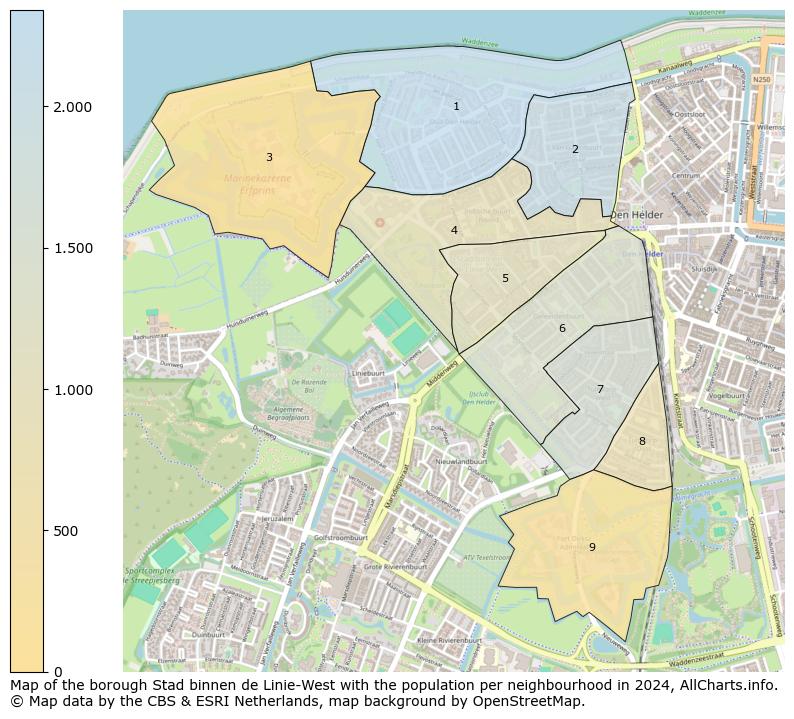 Image of the borough Stad binnen de Linie-West at the map. This image is used as introduction to this page. This page shows a lot of information about the population in the borough Stad binnen de Linie-West (such as the distribution by age groups of the residents, the composition of households, whether inhabitants are natives or Dutch with an immigration background, data about the houses (numbers, types, price development, use, type of property, ...) and more (car ownership, energy consumption, ...) based on open data from the Dutch Central Bureau of Statistics and various other sources!