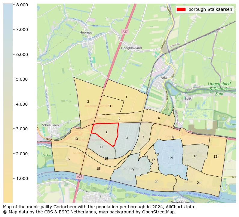 Image of the borough Stalkaarsen at the map. This image is used as introduction to this page. This page shows a lot of information about the population in the borough Stalkaarsen (such as the distribution by age groups of the residents, the composition of households, whether inhabitants are natives or Dutch with an immigration background, data about the houses (numbers, types, price development, use, type of property, ...) and more (car ownership, energy consumption, ...) based on open data from the Dutch Central Bureau of Statistics and various other sources!