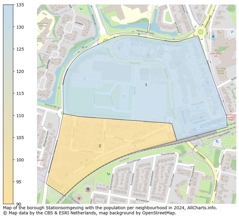 Image of the borough Stationsomgeving at the map. This image is used as introduction to this page. This page shows a lot of information about the population in the borough Stationsomgeving (such as the distribution by age groups of the residents, the composition of households, whether inhabitants are natives or Dutch with an immigration background, data about the houses (numbers, types, price development, use, type of property, ...) and more (car ownership, energy consumption, ...) based on open data from the Dutch Central Bureau of Statistics and various other sources!