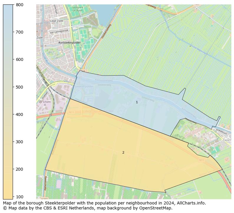 Image of the borough Steekterpolder at the map. This image is used as introduction to this page. This page shows a lot of information about the population in the borough Steekterpolder (such as the distribution by age groups of the residents, the composition of households, whether inhabitants are natives or Dutch with an immigration background, data about the houses (numbers, types, price development, use, type of property, ...) and more (car ownership, energy consumption, ...) based on open data from the Dutch Central Bureau of Statistics and various other sources!