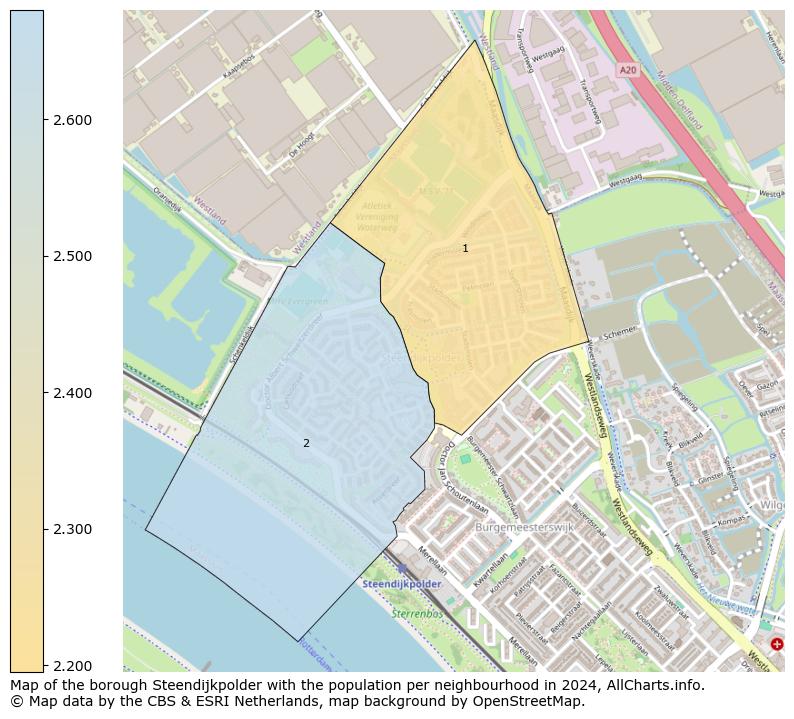 Image of the borough Steendijkpolder at the map. This image is used as introduction to this page. This page shows a lot of information about the population in the borough Steendijkpolder (such as the distribution by age groups of the residents, the composition of households, whether inhabitants are natives or Dutch with an immigration background, data about the houses (numbers, types, price development, use, type of property, ...) and more (car ownership, energy consumption, ...) based on open data from the Dutch Central Bureau of Statistics and various other sources!