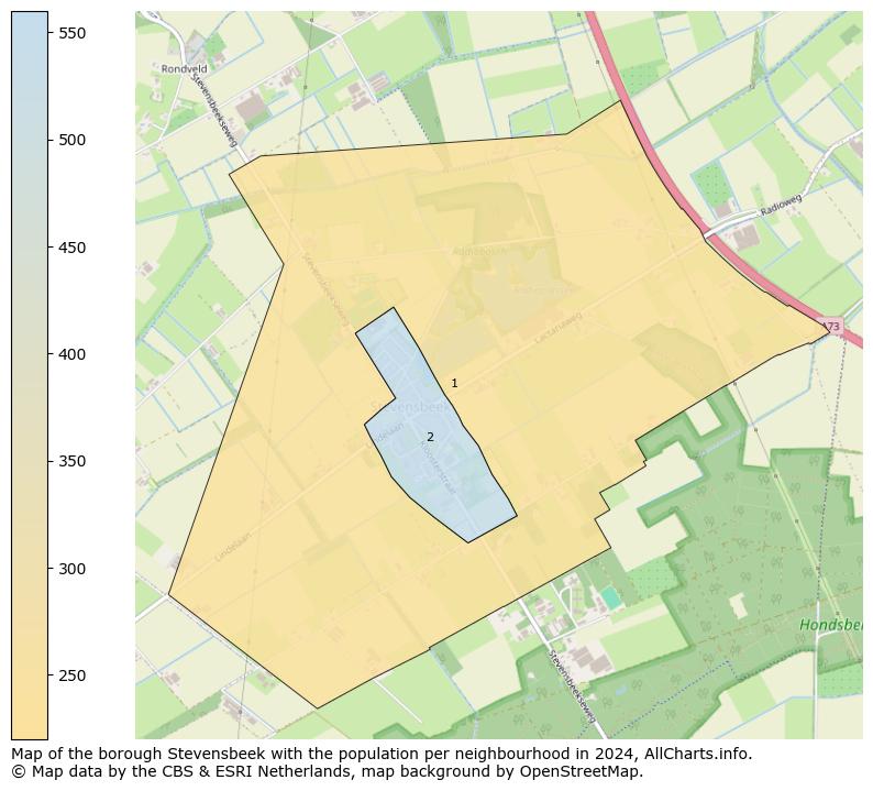 Image of the borough Stevensbeek at the map. This image is used as introduction to this page. This page shows a lot of information about the population in the borough Stevensbeek (such as the distribution by age groups of the residents, the composition of households, whether inhabitants are natives or Dutch with an immigration background, data about the houses (numbers, types, price development, use, type of property, ...) and more (car ownership, energy consumption, ...) based on open data from the Dutch Central Bureau of Statistics and various other sources!