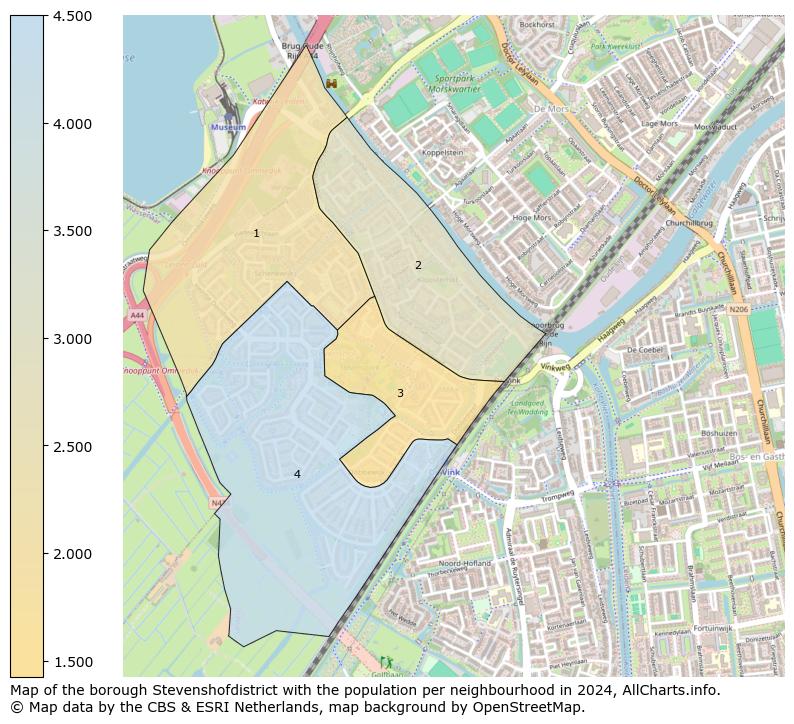 Image of the borough Stevenshofdistrict at the map. This image is used as introduction to this page. This page shows a lot of information about the population in the borough Stevenshofdistrict (such as the distribution by age groups of the residents, the composition of households, whether inhabitants are natives or Dutch with an immigration background, data about the houses (numbers, types, price development, use, type of property, ...) and more (car ownership, energy consumption, ...) based on open data from the Dutch Central Bureau of Statistics and various other sources!