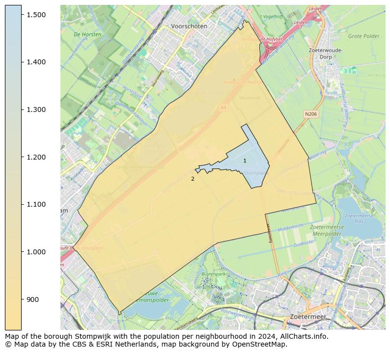 Image of the borough Stompwijk at the map. This image is used as introduction to this page. This page shows a lot of information about the population in the borough Stompwijk (such as the distribution by age groups of the residents, the composition of households, whether inhabitants are natives or Dutch with an immigration background, data about the houses (numbers, types, price development, use, type of property, ...) and more (car ownership, energy consumption, ...) based on open data from the Dutch Central Bureau of Statistics and various other sources!