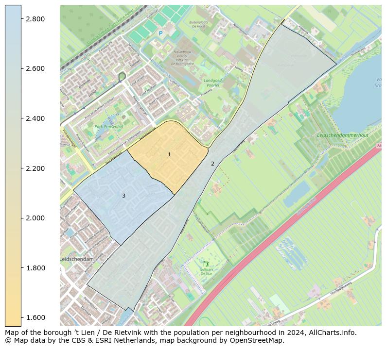 Image of the borough ’t Lien / De Rietvink at the map. This image is used as introduction to this page. This page shows a lot of information about the population in the borough ’t Lien / De Rietvink (such as the distribution by age groups of the residents, the composition of households, whether inhabitants are natives or Dutch with an immigration background, data about the houses (numbers, types, price development, use, type of property, ...) and more (car ownership, energy consumption, ...) based on open data from the Dutch Central Bureau of Statistics and various other sources!