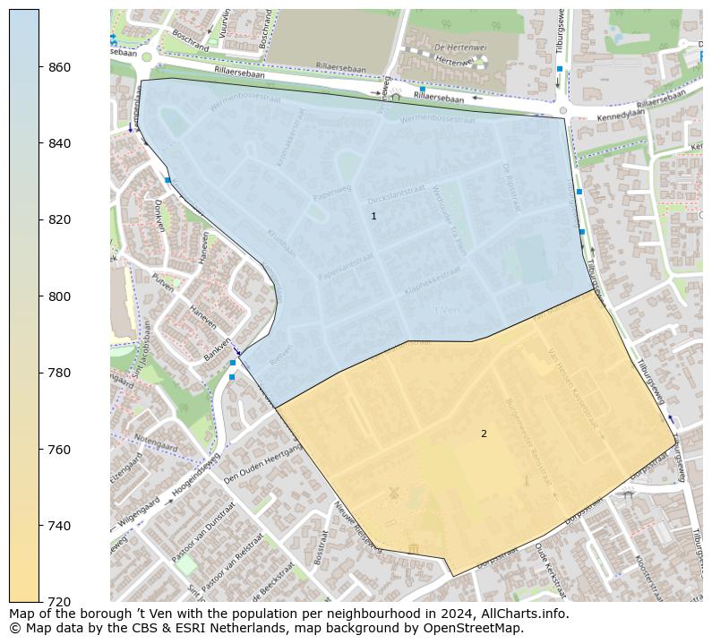 Image of the borough ’t Ven at the map. This image is used as introduction to this page. This page shows a lot of information about the population in the borough ’t Ven (such as the distribution by age groups of the residents, the composition of households, whether inhabitants are natives or Dutch with an immigration background, data about the houses (numbers, types, price development, use, type of property, ...) and more (car ownership, energy consumption, ...) based on open data from the Dutch Central Bureau of Statistics and various other sources!