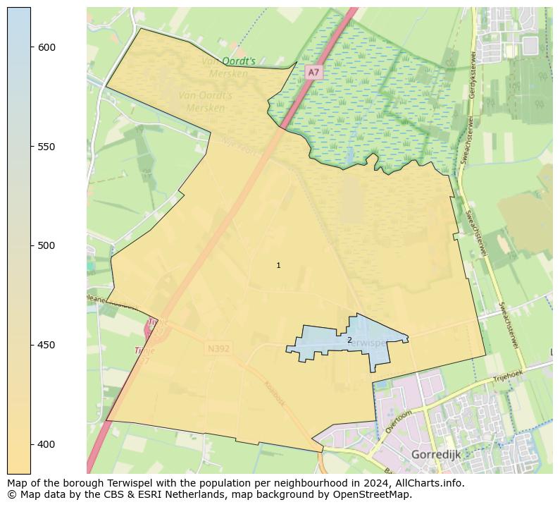 Image of the borough Terwispel at the map. This image is used as introduction to this page. This page shows a lot of information about the population in the borough Terwispel (such as the distribution by age groups of the residents, the composition of households, whether inhabitants are natives or Dutch with an immigration background, data about the houses (numbers, types, price development, use, type of property, ...) and more (car ownership, energy consumption, ...) based on open data from the Dutch Central Bureau of Statistics and various other sources!