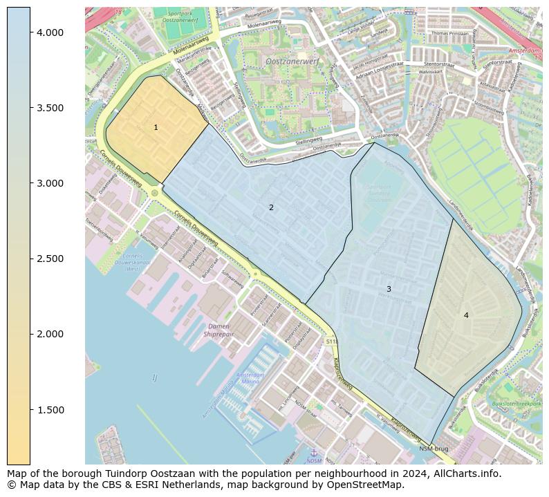 Image of the borough Tuindorp Oostzaan at the map. This image is used as introduction to this page. This page shows a lot of information about the population in the borough Tuindorp Oostzaan (such as the distribution by age groups of the residents, the composition of households, whether inhabitants are natives or Dutch with an immigration background, data about the houses (numbers, types, price development, use, type of property, ...) and more (car ownership, energy consumption, ...) based on open data from the Dutch Central Bureau of Statistics and various other sources!