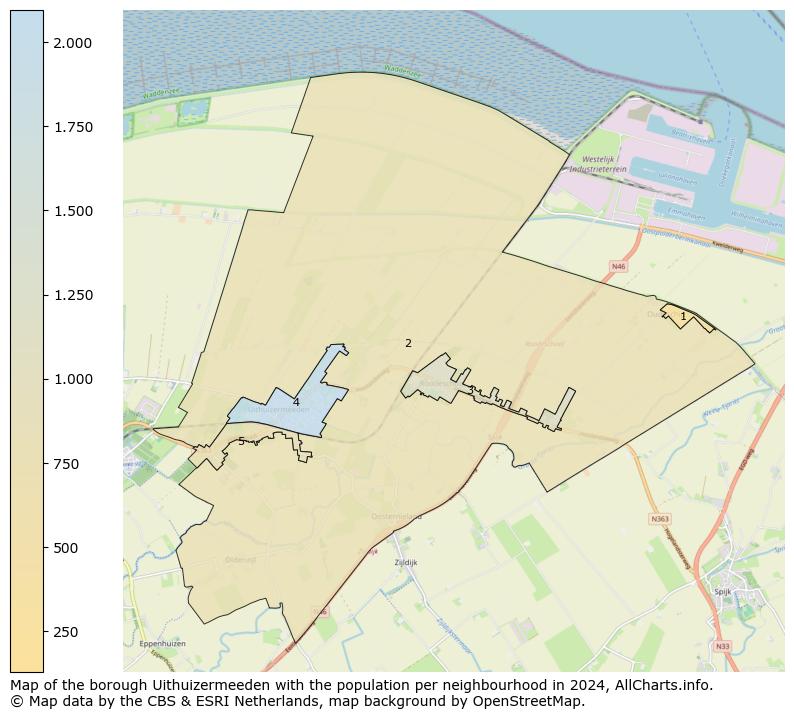 Image of the borough Uithuizermeeden at the map. This image is used as introduction to this page. This page shows a lot of information about the population in the borough Uithuizermeeden (such as the distribution by age groups of the residents, the composition of households, whether inhabitants are natives or Dutch with an immigration background, data about the houses (numbers, types, price development, use, type of property, ...) and more (car ownership, energy consumption, ...) based on open data from the Dutch Central Bureau of Statistics and various other sources!