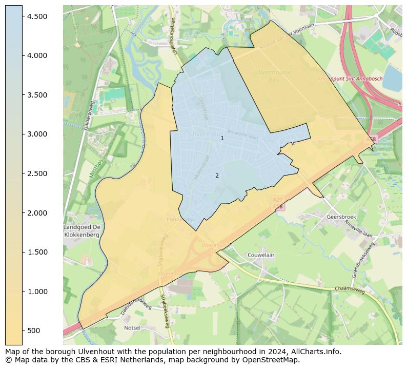 Image of the borough Ulvenhout at the map. This image is used as introduction to this page. This page shows a lot of information about the population in the borough Ulvenhout (such as the distribution by age groups of the residents, the composition of households, whether inhabitants are natives or Dutch with an immigration background, data about the houses (numbers, types, price development, use, type of property, ...) and more (car ownership, energy consumption, ...) based on open data from the Dutch Central Bureau of Statistics and various other sources!