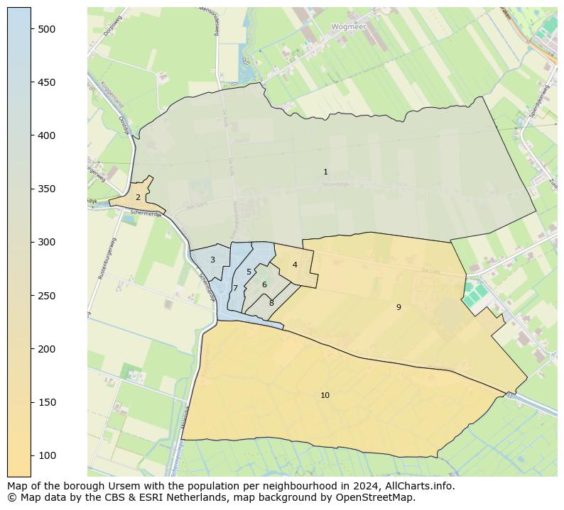 Image of the borough Ursem at the map. This image is used as introduction to this page. This page shows a lot of information about the population in the borough Ursem (such as the distribution by age groups of the residents, the composition of households, whether inhabitants are natives or Dutch with an immigration background, data about the houses (numbers, types, price development, use, type of property, ...) and more (car ownership, energy consumption, ...) based on open data from the Dutch Central Bureau of Statistics and various other sources!