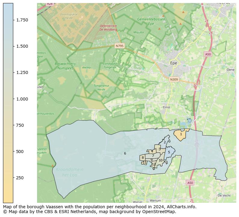 Image of the borough Vaassen at the map. This image is used as introduction to this page. This page shows a lot of information about the population in the borough Vaassen (such as the distribution by age groups of the residents, the composition of households, whether inhabitants are natives or Dutch with an immigration background, data about the houses (numbers, types, price development, use, type of property, ...) and more (car ownership, energy consumption, ...) based on open data from the Dutch Central Bureau of Statistics and various other sources!