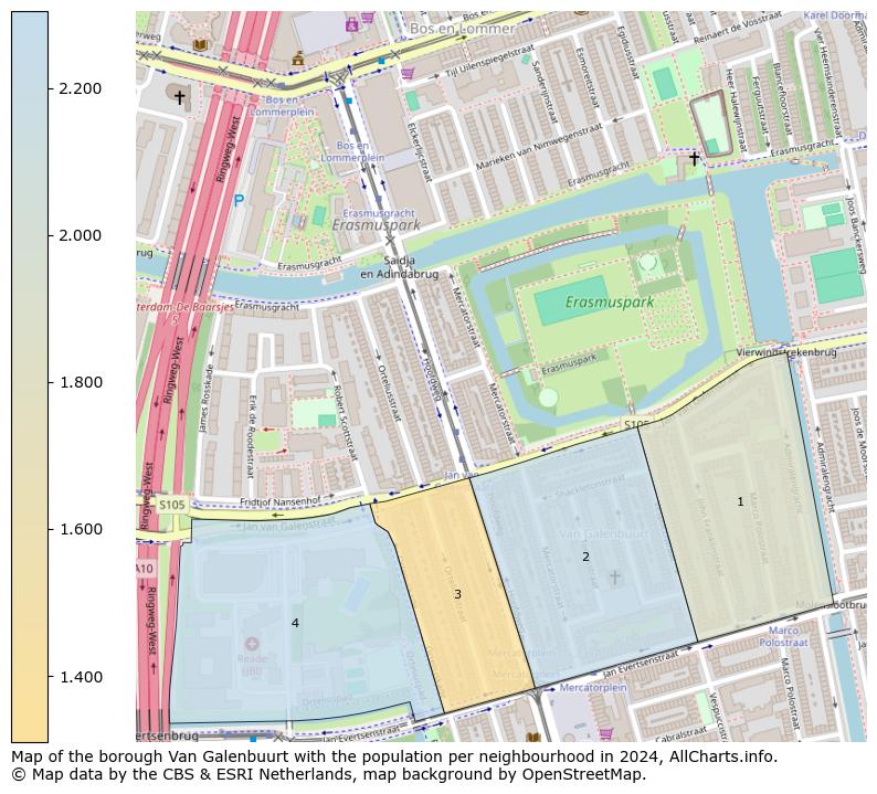 Image of the borough Van Galenbuurt at the map. This image is used as introduction to this page. This page shows a lot of information about the population in the borough Van Galenbuurt (such as the distribution by age groups of the residents, the composition of households, whether inhabitants are natives or Dutch with an immigration background, data about the houses (numbers, types, price development, use, type of property, ...) and more (car ownership, energy consumption, ...) based on open data from the Dutch Central Bureau of Statistics and various other sources!