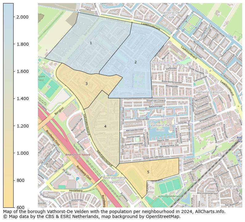 Image of the borough Vathorst-De Velden at the map. This image is used as introduction to this page. This page shows a lot of information about the population in the borough Vathorst-De Velden (such as the distribution by age groups of the residents, the composition of households, whether inhabitants are natives or Dutch with an immigration background, data about the houses (numbers, types, price development, use, type of property, ...) and more (car ownership, energy consumption, ...) based on open data from the Dutch Central Bureau of Statistics and various other sources!