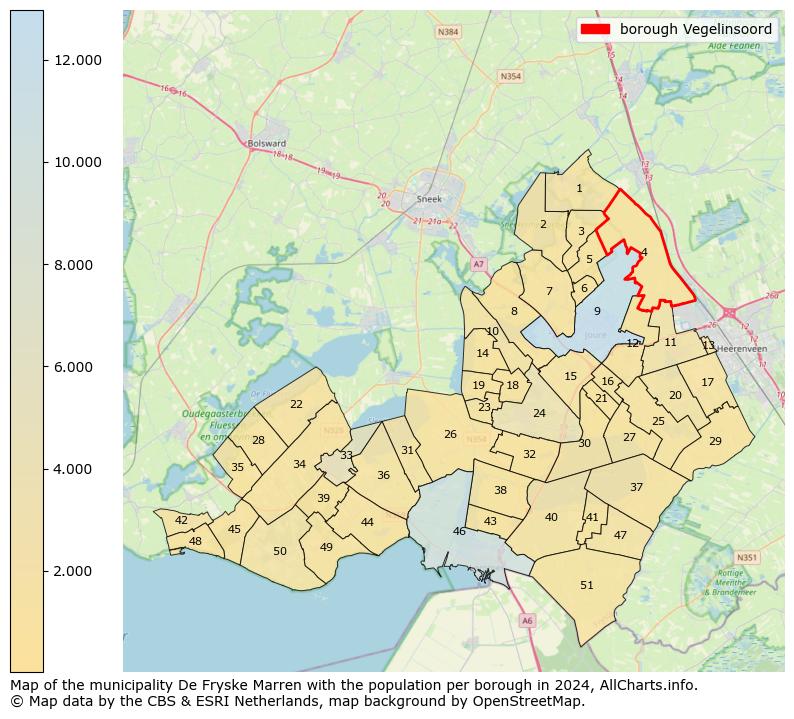 Image of the borough Vegelinsoord at the map. This image is used as introduction to this page. This page shows a lot of information about the population in the borough Vegelinsoord (such as the distribution by age groups of the residents, the composition of households, whether inhabitants are natives or Dutch with an immigration background, data about the houses (numbers, types, price development, use, type of property, ...) and more (car ownership, energy consumption, ...) based on open data from the Dutch Central Bureau of Statistics and various other sources!