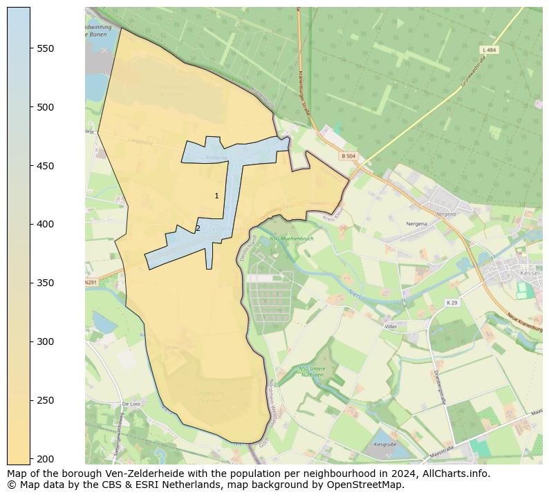 Image of the borough Ven-Zelderheide at the map. This image is used as introduction to this page. This page shows a lot of information about the population in the borough Ven-Zelderheide (such as the distribution by age groups of the residents, the composition of households, whether inhabitants are natives or Dutch with an immigration background, data about the houses (numbers, types, price development, use, type of property, ...) and more (car ownership, energy consumption, ...) based on open data from the Dutch Central Bureau of Statistics and various other sources!