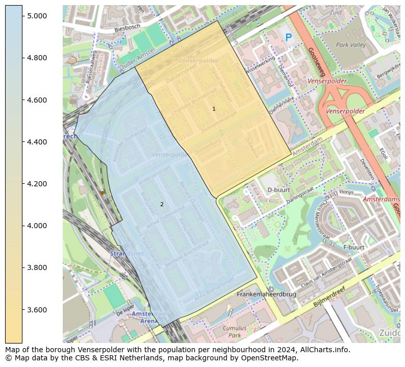 Image of the borough Venserpolder at the map. This image is used as introduction to this page. This page shows a lot of information about the population in the borough Venserpolder (such as the distribution by age groups of the residents, the composition of households, whether inhabitants are natives or Dutch with an immigration background, data about the houses (numbers, types, price development, use, type of property, ...) and more (car ownership, energy consumption, ...) based on open data from the Dutch Central Bureau of Statistics and various other sources!